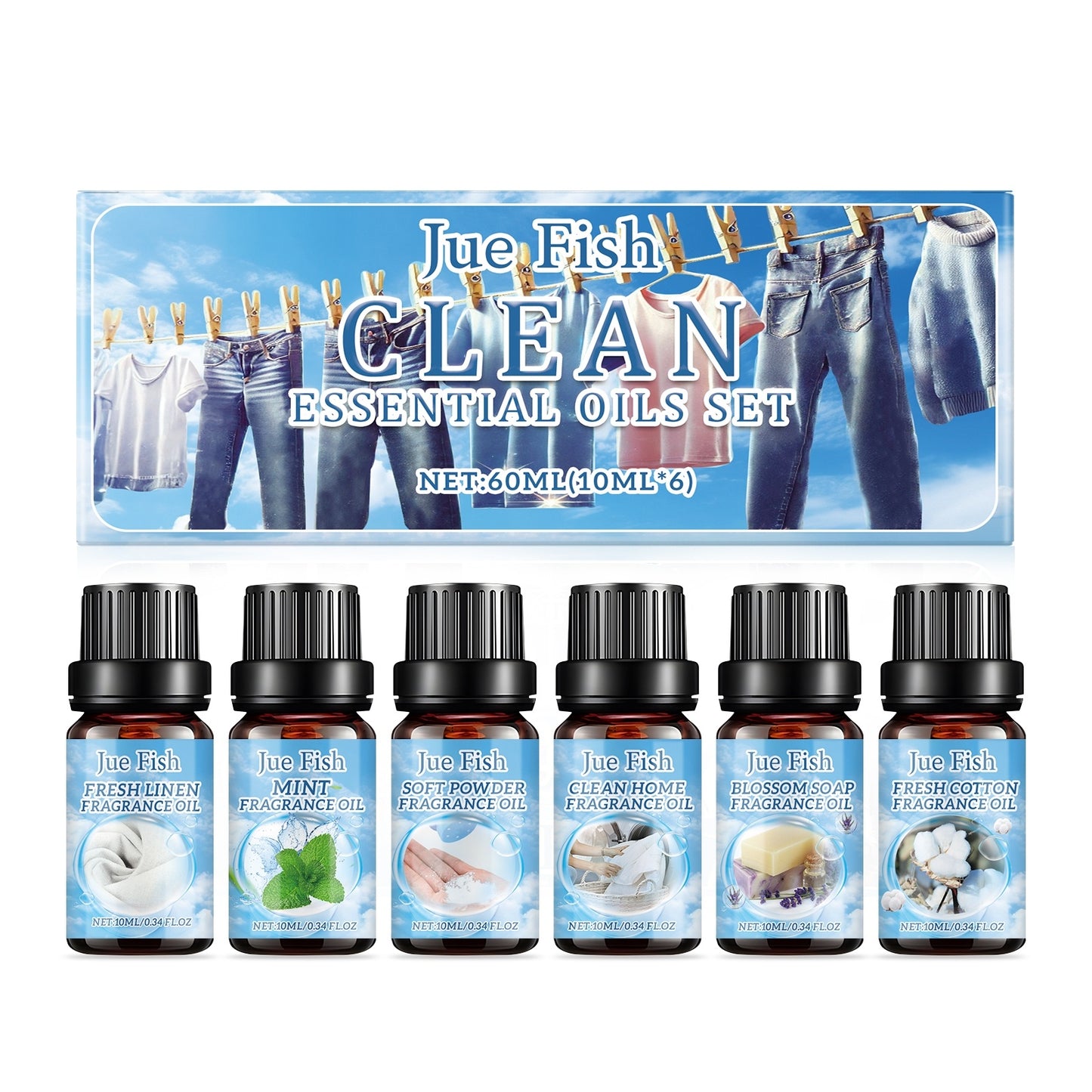 Clean Essential Oils Set