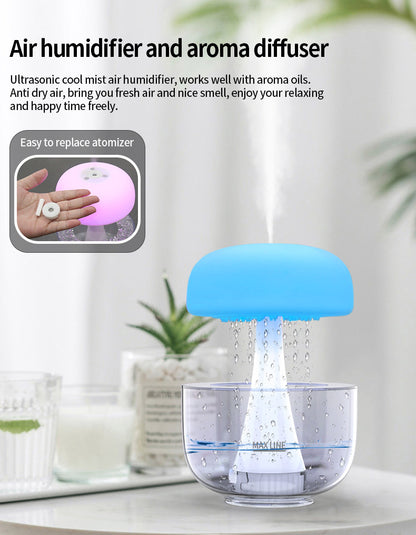Jellyfish Raindrop Humidifier Diffuser